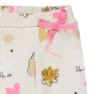 Pantalon de jogging en molleton imprimé pour bébé fille 