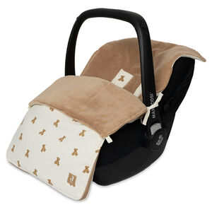 Engelennest voor autostoel 0+ 3/5 punts Mini Teddy Bear 