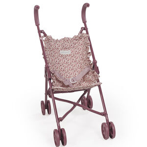 Poussette canne pour poupée Cherry Fleurs 2ans+ 