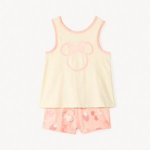 Set van 2 korte stukken Minnie Disney voor baby meisje 