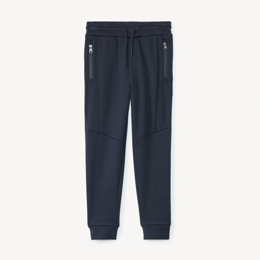 Ensemble Survêtement Enfant Garçon/fille 1-8 Ans - Veste Zippée Velours Hiver Et Pantalon Jogging - Style Décontracté Sport - 12