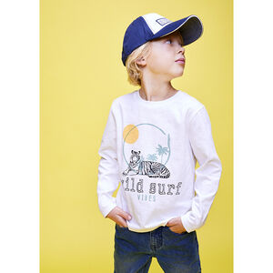 Lange mouwen T-shirt in jersey print summer voor jongen 