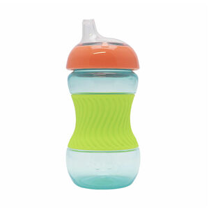 Mini tasse d'apprentissage avec grip en silicone 180 ml vert 