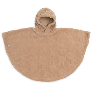 Poncho 12/36maanden Nijntje-Miffy Jaquard Teddy Biscuit 