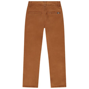 Pantalon chino droit uni garçon 