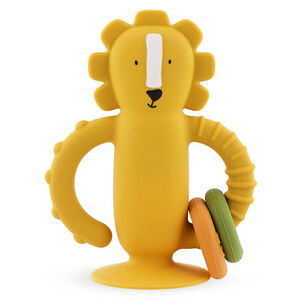 Sensorisch speelgoed van siliconen met zuignap Mr. Lion 