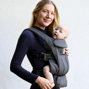 Porte bébé Omni Deluxe Mesh 4 positions Graphite Grey 