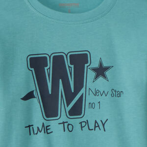 T-shirt met lange mouwen en fantasieprint voor jongens 