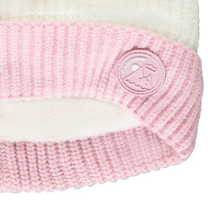 Bonnet de ski en tricot perlé effet color block fille 