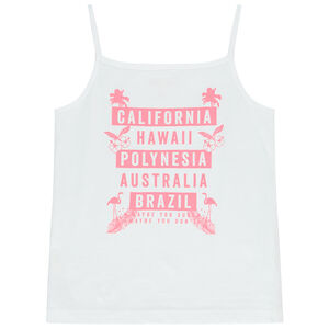 Débardeur en jersey print fantaisie fille 