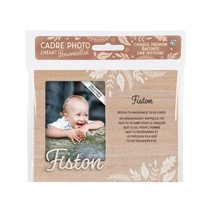 Cadre photo personnalisé 18,5 x 14,5 cm Fiston 
