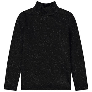 Ondertrui col cheminée in jersey voor meisjes 