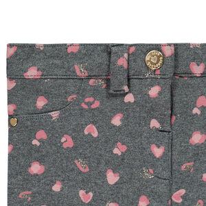 Pantalon fantaisie en molleton avec détails pailletés pour bébé fille 