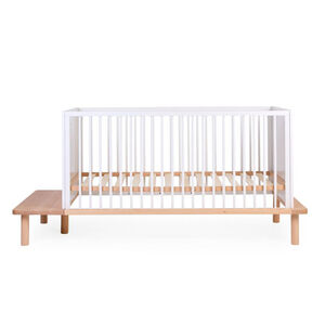 Evobed + Barrière de lit 140X70CM Ecru 