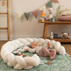 Vlecht decoratief Wooly - Ecru - 200 cm  