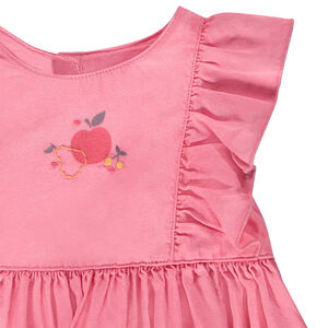 Ensemble 2 pièces robe + bloomer imprimé pour bébé fille 