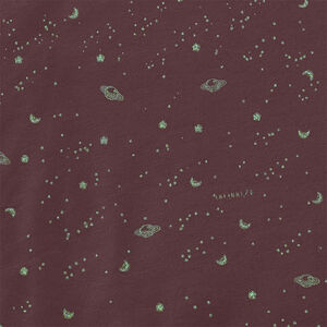 Knuffeldeken Lapidou die in het donker oplicht, zachtroze 