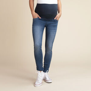 Zwangerschapsjeans met slanke pasvorm en hoge hoofdband 