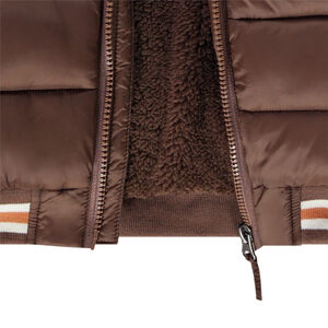 Doudoune effet color block doublée sherpa pour garçon 