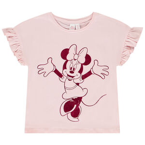 T-shirt met korte pofmouwen Minnie Disney voor meisjes 