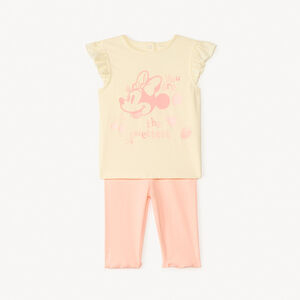 Ensemble 2 pièces débardeur + caleçon Minnie Disney pour bébé fille 