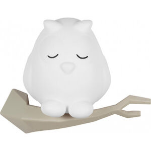 Nachtlamp - Oscar de uil - Wit - USB oplaadbaar  