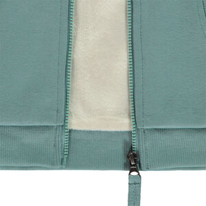 Gilet molleton à capuche doublé velours pour bébé garçon 