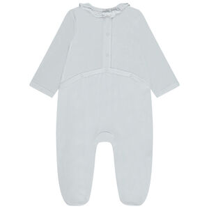 Pyjama met ruches kraag voor baby meisje 