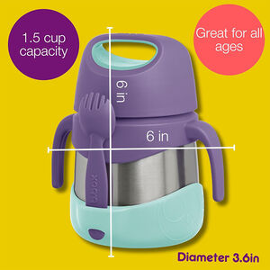 Lunchbox pot voor voedsel isothermisch 335ml Emerald Forest 12m+  