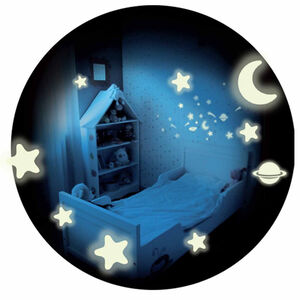 Set van 24 fosforescerende stickers 