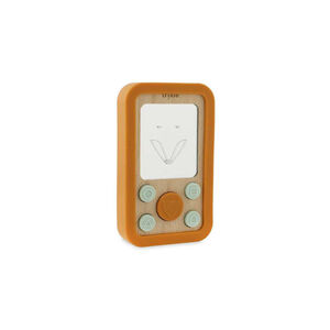 Téléphone en silicone et bois Mr Fox  