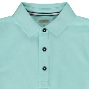 Polo korte mouwen effen voor jongen 