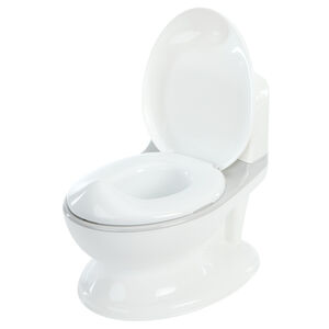 Pot d'apprentissage mini toilette sonore blanc 