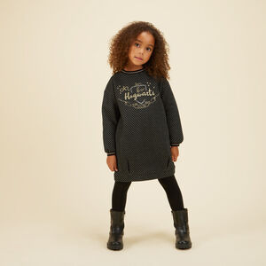 Robe en molleton broderie Harry Potter Warner pour fille 