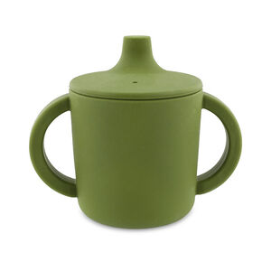 Tasse d'apprentissage en silicone Mr Dino 