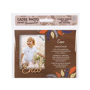 Cadre photo personnalisé 18,5 x 14,5 cm Enzo 