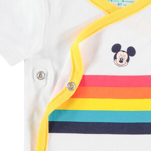 Set van 5 body’s met korte mouwen voor babyjongens met patroon Mickey Disney 