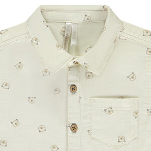 Lange mouwen shirt met berenprint voor jongens 