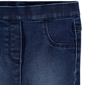 Slim fit jegging met een verwas effect meisjes 