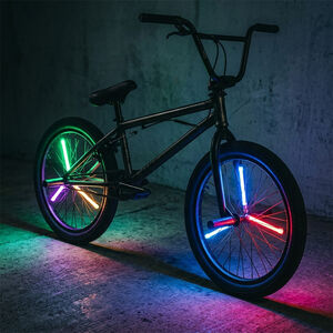 Verlichtingbuizen voor fietsspaken SpinBrightz Multicolore 