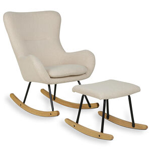 Fauteuil Rocking Basic Beige Sheep 