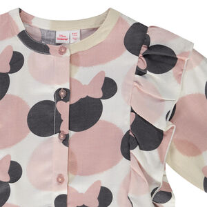 Tunique manches longues imprimé Minnie Disney pour fille 