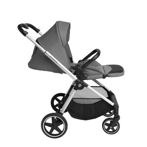 Duo Athéna Xelium kinderwagen met i-Prim i-Size-autostoel zwart/grijs 