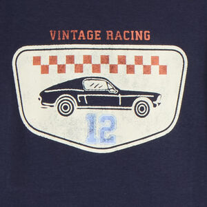 Pyjama 2-delig voor jongens met vintage automotief patroon 