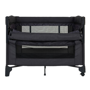 Reisbed met co-sleeper sleepli - Zwart 