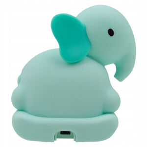 LED-nachtlampje + wekker Rocking Olifant 