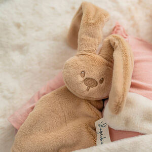 Doudou Lapin 27cm Beige Chaud 