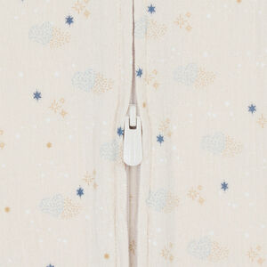 Zonder mouwen slaapzak van katoenen gaas met sterdruk TOG 0,5 - Dromersband 