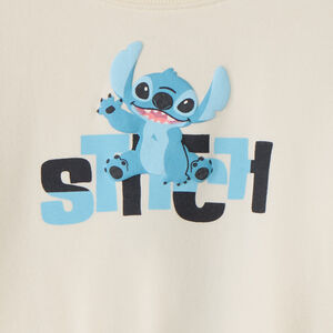 Sweatshirt oversize met colour block effect Stitch Disney voor babyjongens 