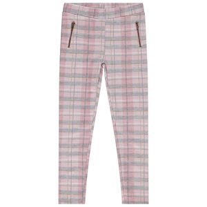 Jegging à carreaux pour fille  